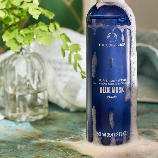Blue Musk Hair And Body Wash - Image 3