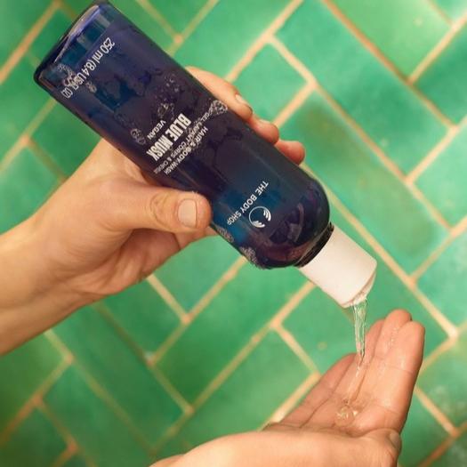 Blue Musk Hair And Body Wash - Image 4