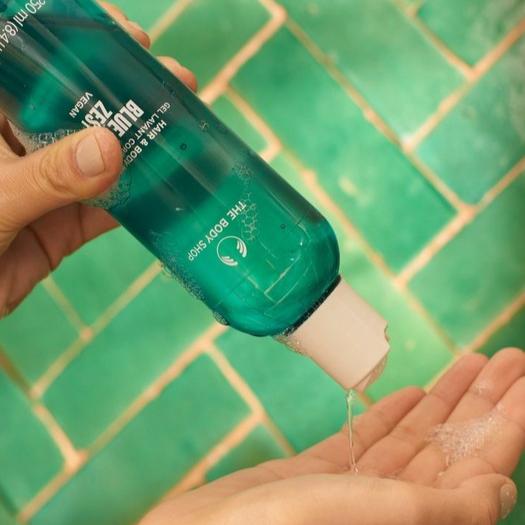 Blue Musk Zest Hair And Body Wash - Image 3