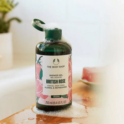 British Rose Shower Gel - Image 3