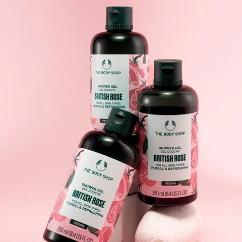British Rose Shower Gel - Image 5