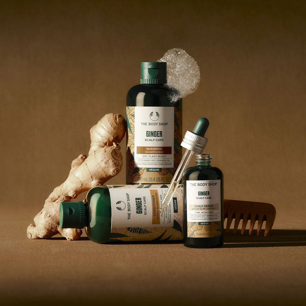 Ginger Scalp Care Conditioner Mini - Image 4