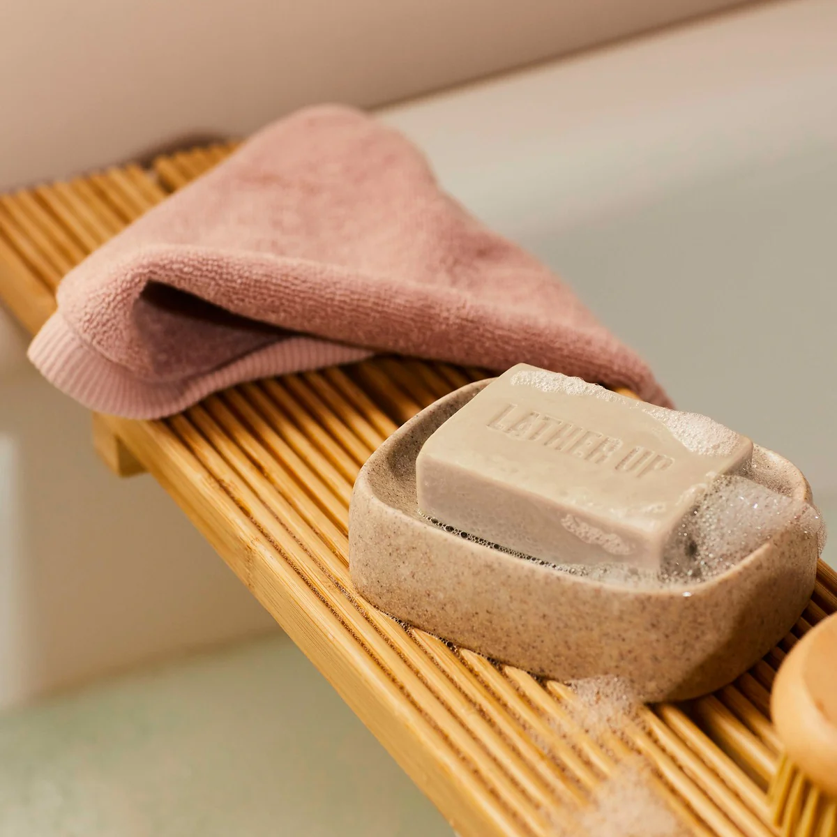 Shea Butter Cleansing Face & Body Bar - Image 3
