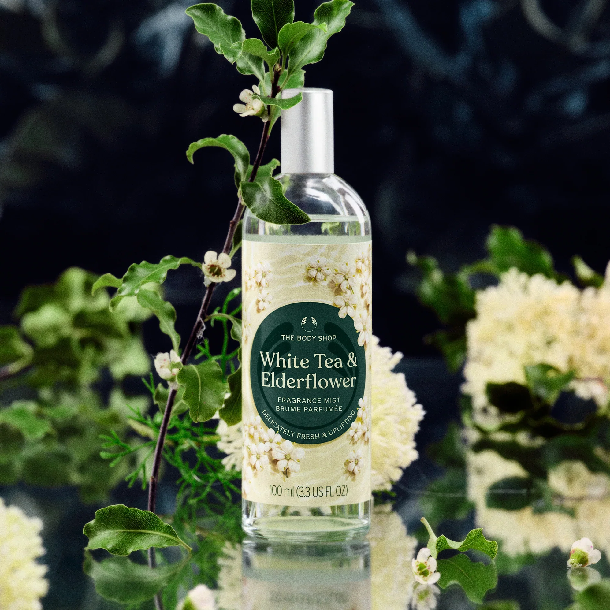 White Tea & Elderflower Fragrance Mist - Image 2
