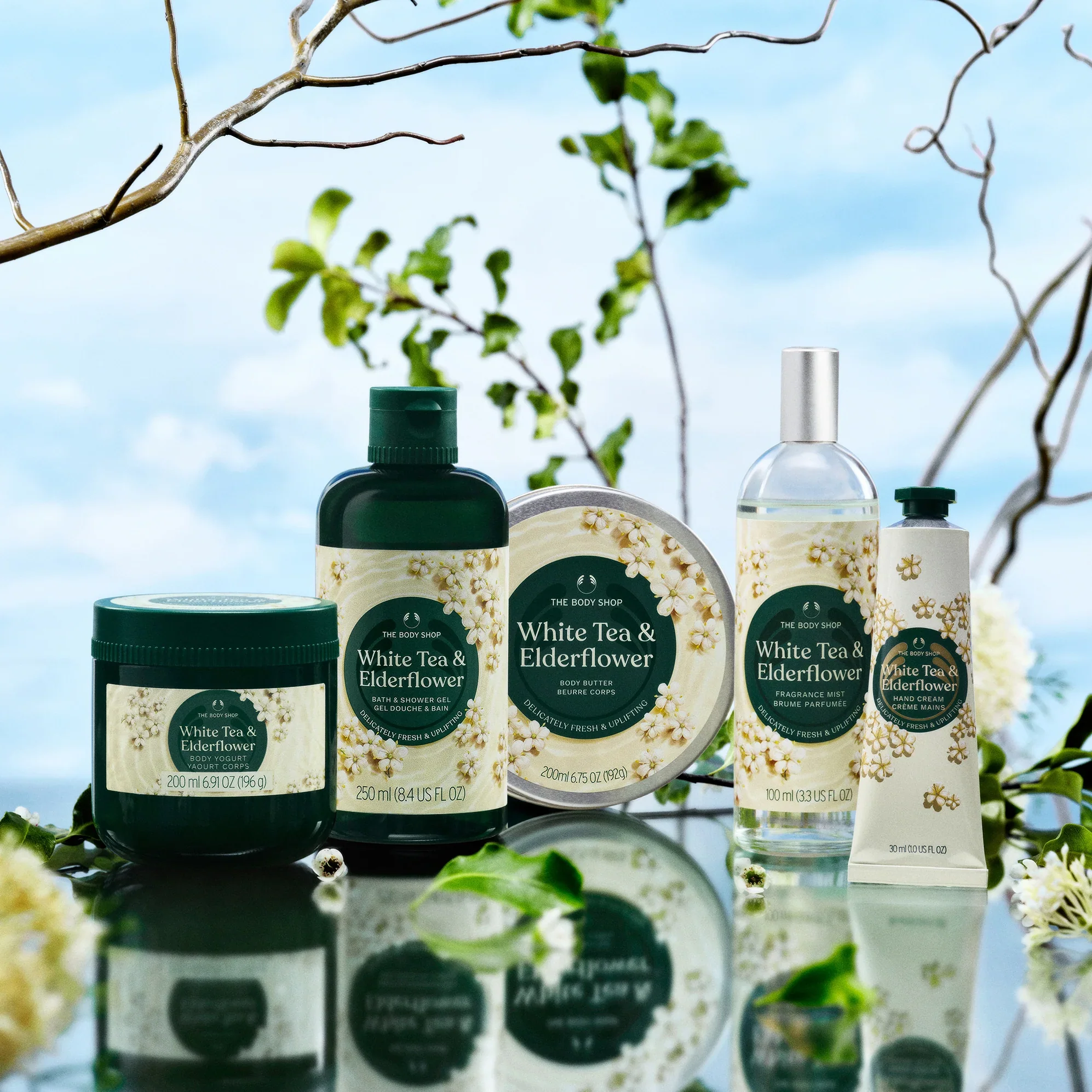 White Tea & Elderflower Fragrance Mist - Image 3